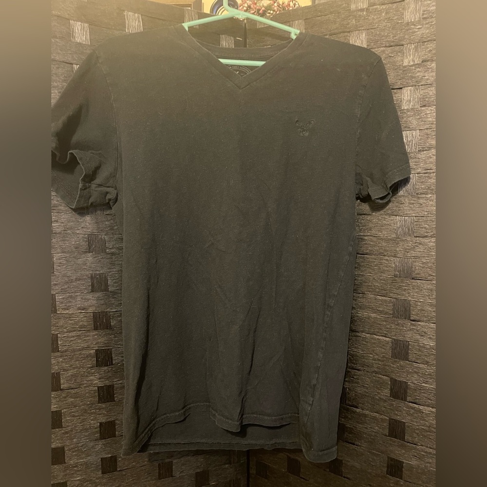Medium American Eagle Men’s T Shirt Navy Blue